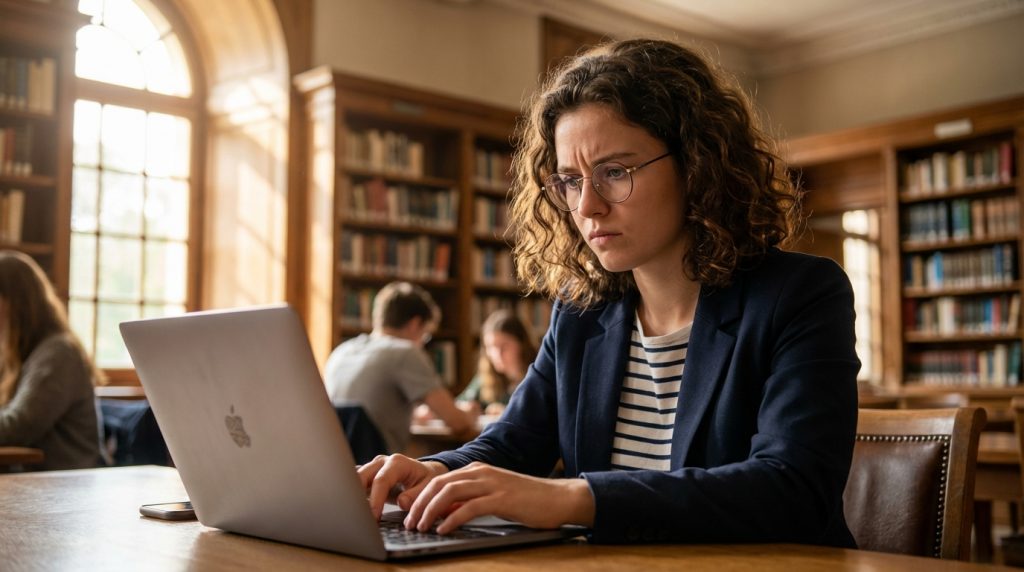 Cas emploi - étudiante marketing LinkedIn